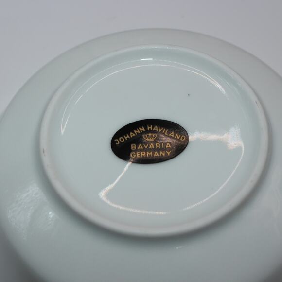 4 Vtg Johann Haviland China Berry/Dessert Bowls Sweetheart Rose Bavaria Germany - Picture 5 of 14